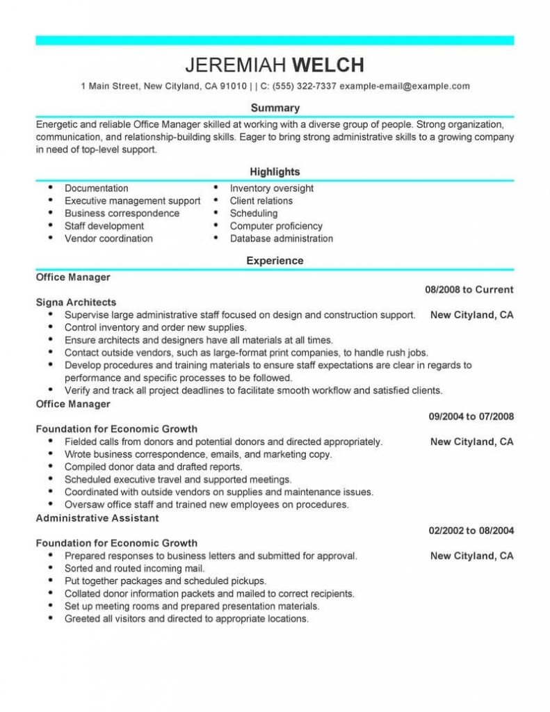 16 Amazing Admin Resume Examples | Livecareer