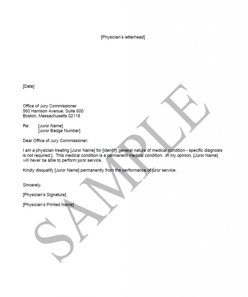 33 Best Jury Duty Excuse Letters [+tips] ᐅ Template Lab