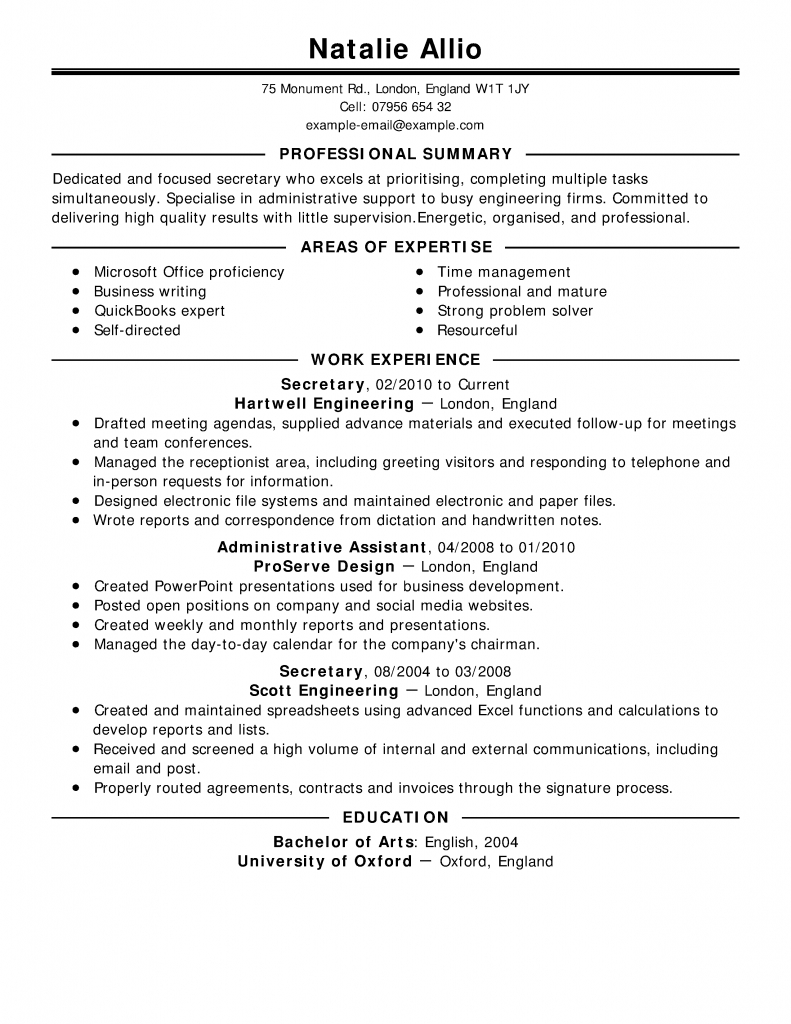 5 Top Resume Samples: Military To Civilian Employment | Livecareer