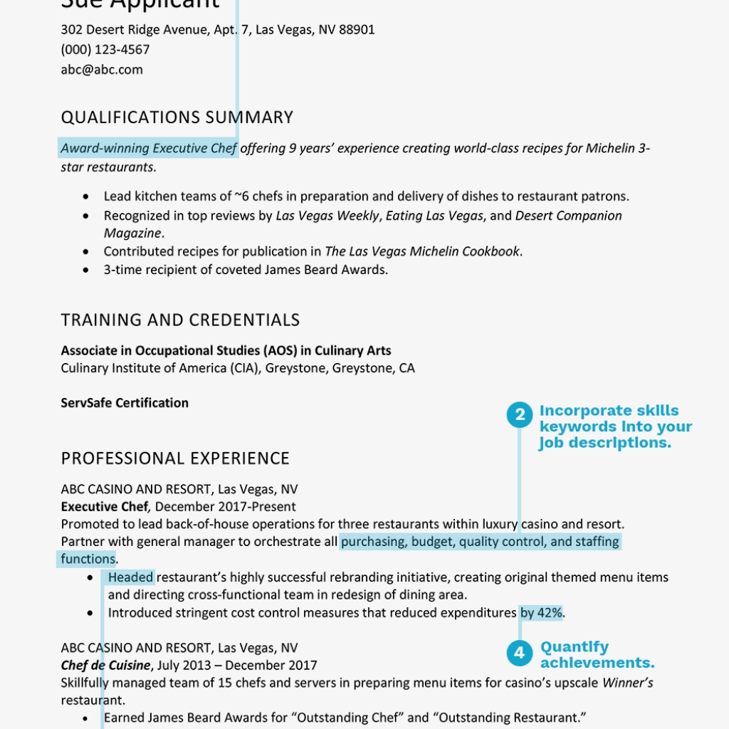 Best Resume Examples Listedtype And Job