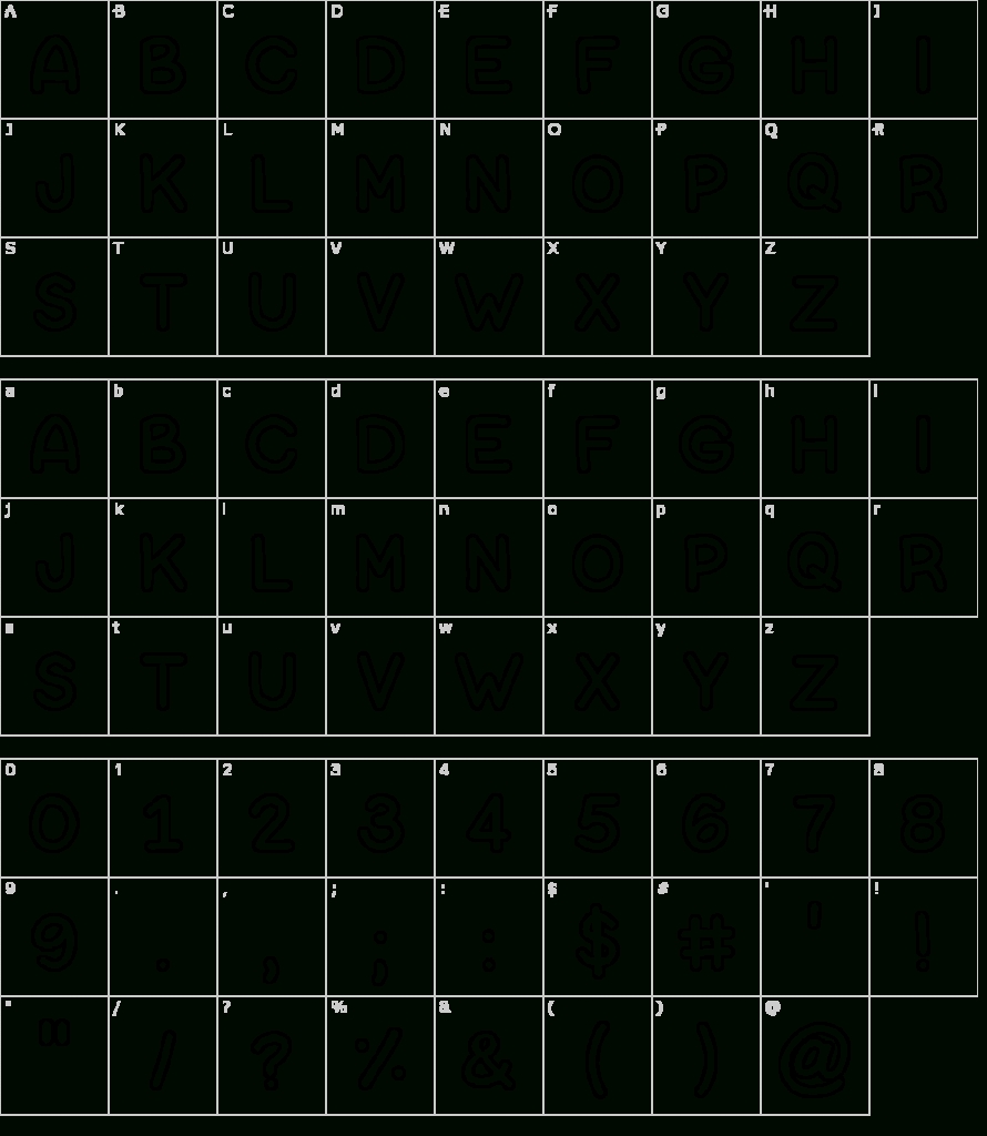 Bubble Letters Font Download