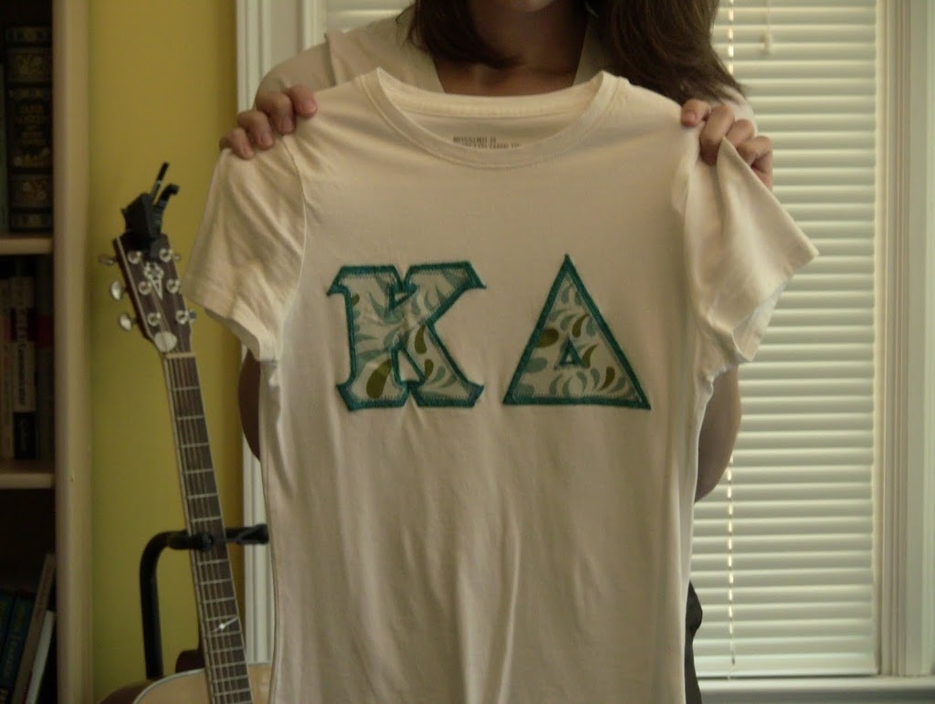 How To Make Greek Letter Shirts | Dulce Taylor