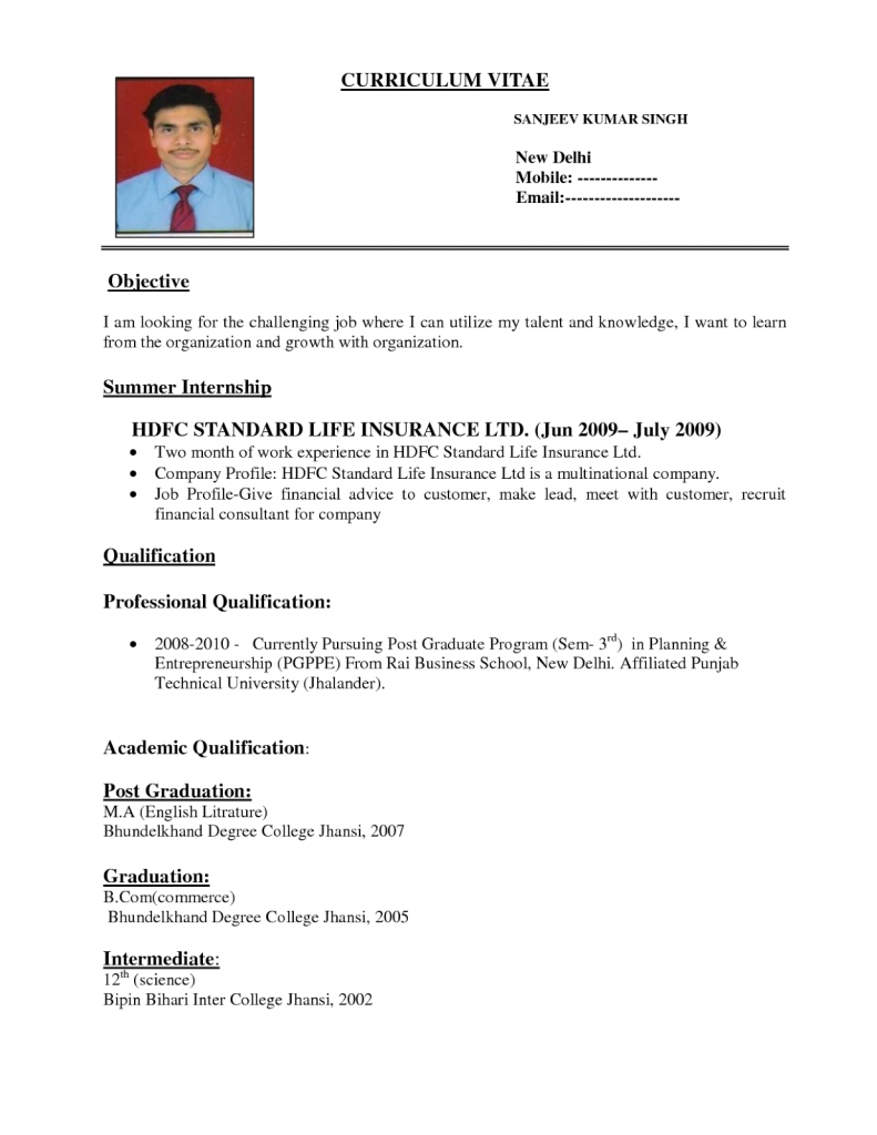Images Of Resume Format #format #images #resume | Download Resume