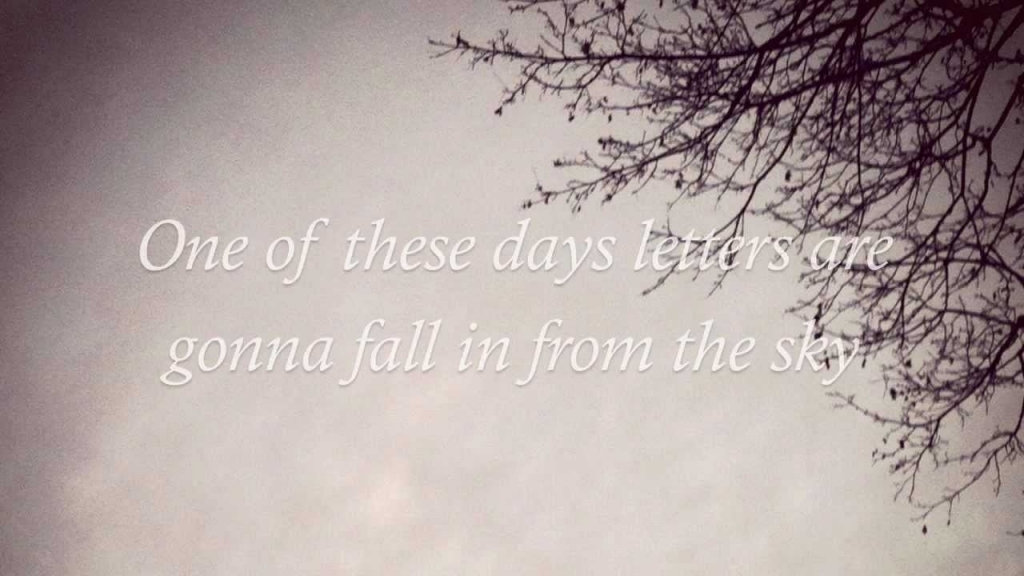 Letters From The Sky - Civil Twilight Lyrics Hd