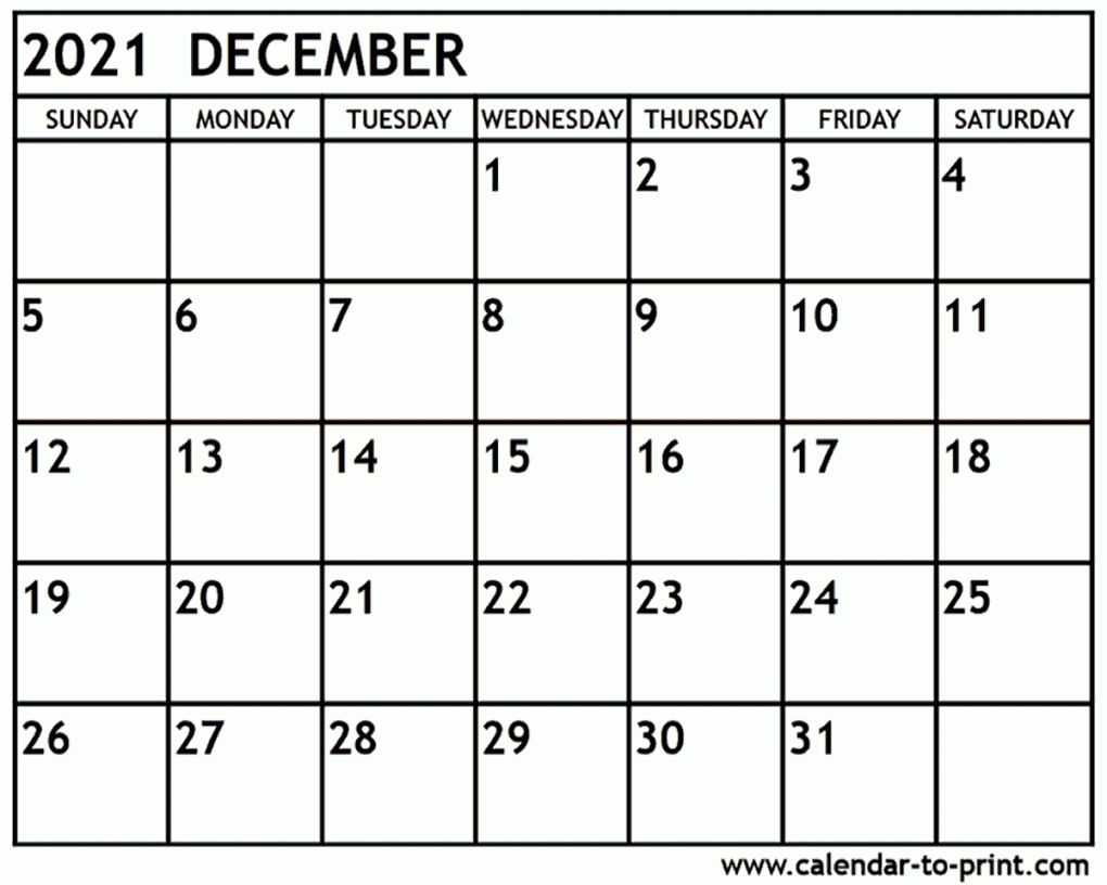 2021 November Calendar Printable