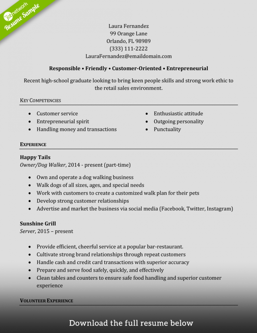 Sales Associate Resume Examples