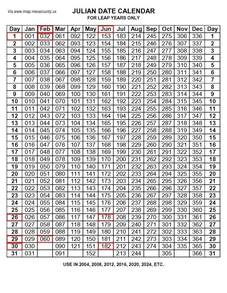 Quadax Julian Calendar 2021 Printable