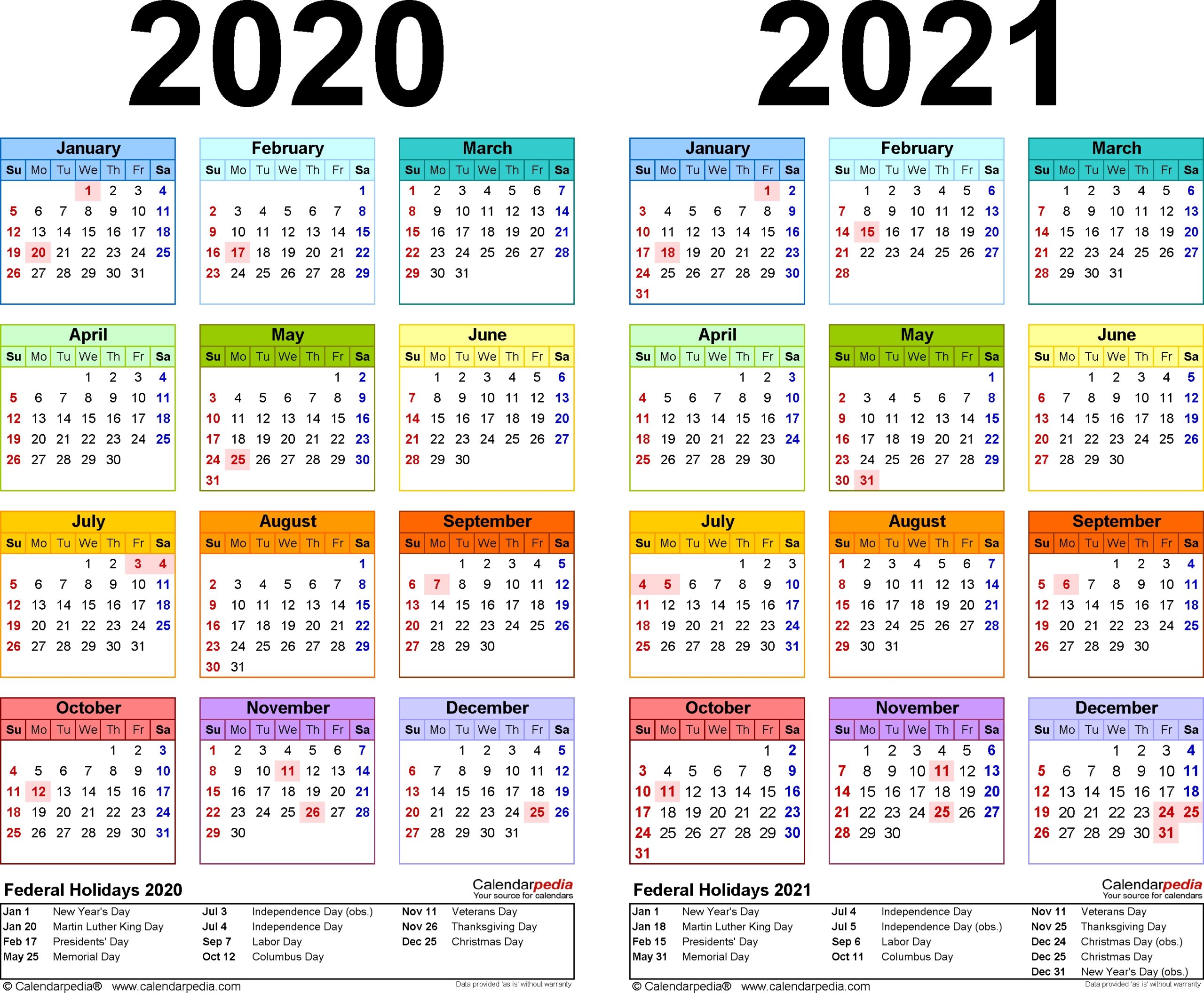 2021 Calendar Philippines With Holidays Printable