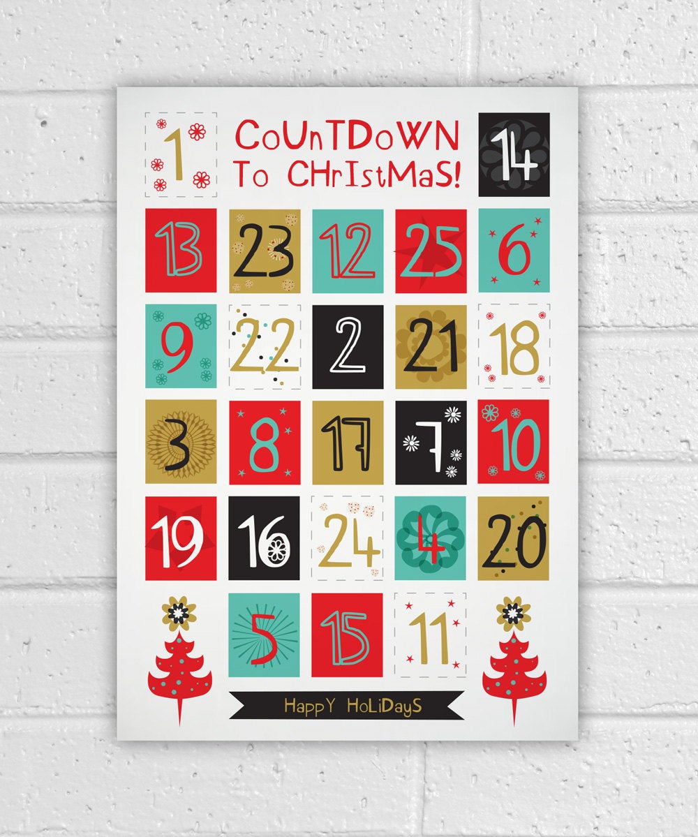 Printable Christmas Calendar