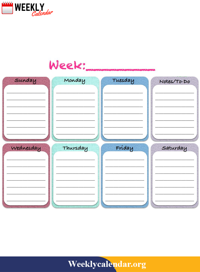 2021 Planner Calendar Printable Pdf