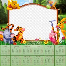 Winnie The Pooh Calendar 2021