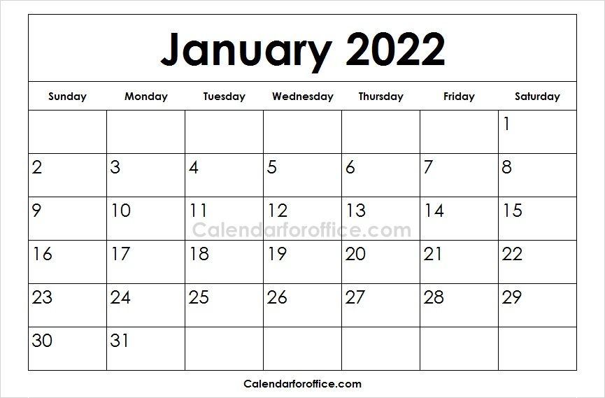 Printable Monthly Calendar May 2022