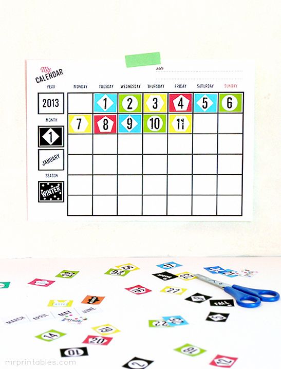 Make Your Own Calendar Free Online Printable