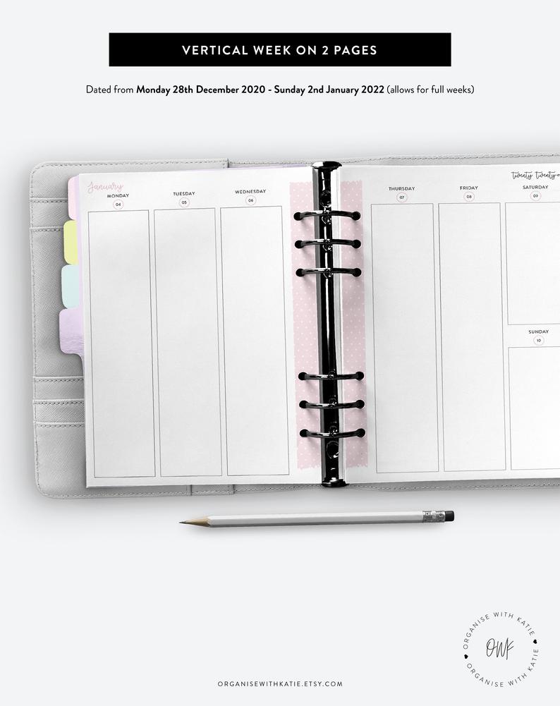 Free A5 Printable Calendar 2021