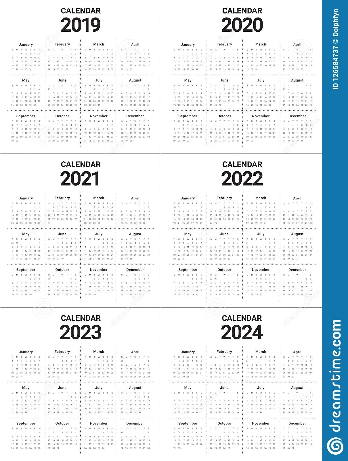 2021 Calendar 2022 Printable Free
