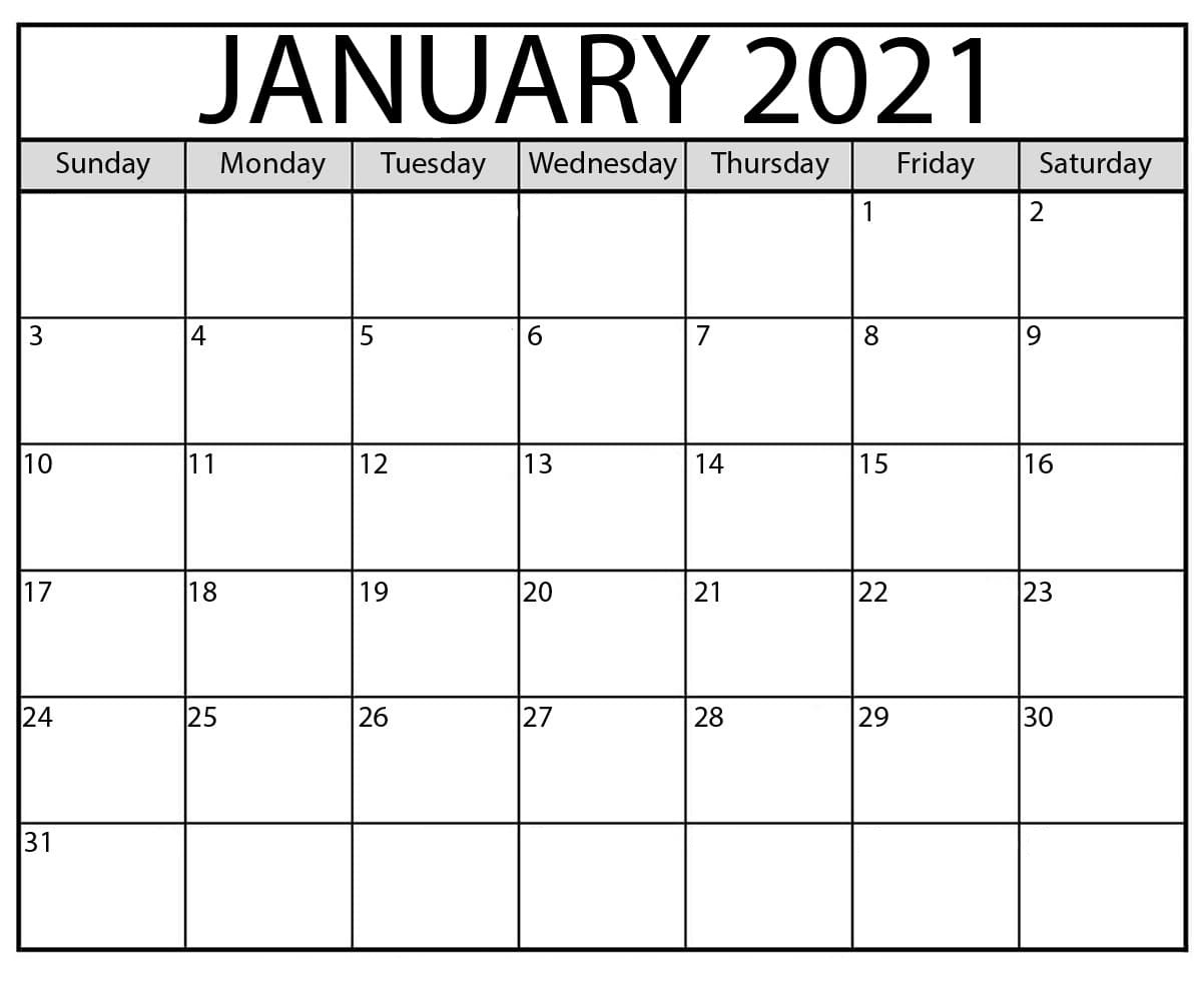 2021 Calendar With Us Holidays Printable Pdf