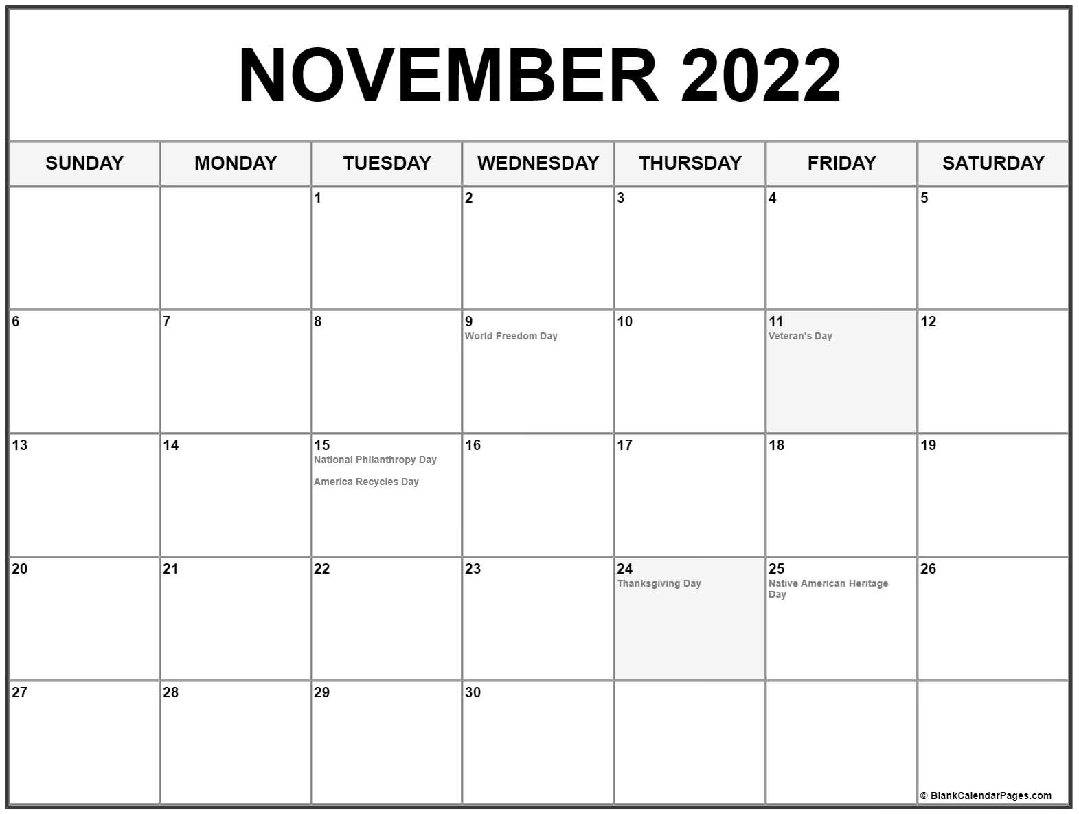 Free Printable Calendar For February 2022