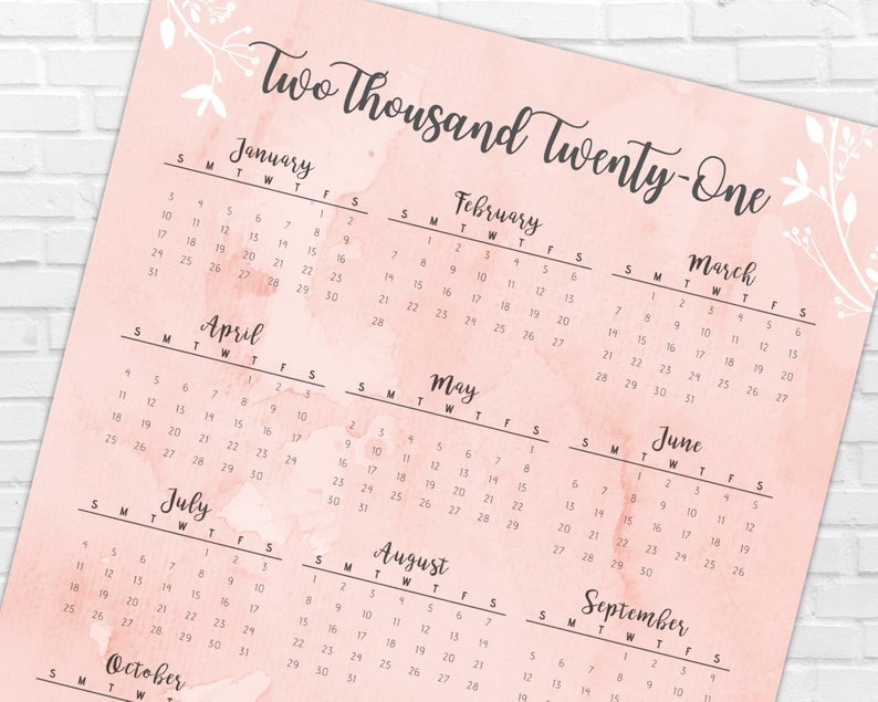 2021 Year At A Glance