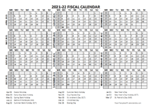 Printable Budget Calendar 2021