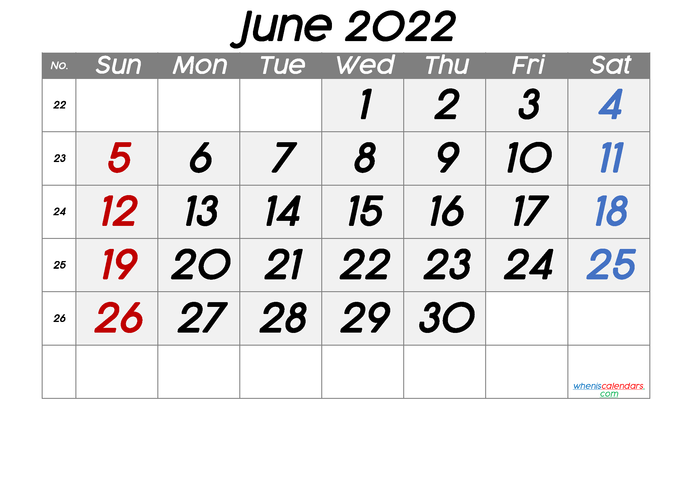 Printable Calendar May And June 2022
