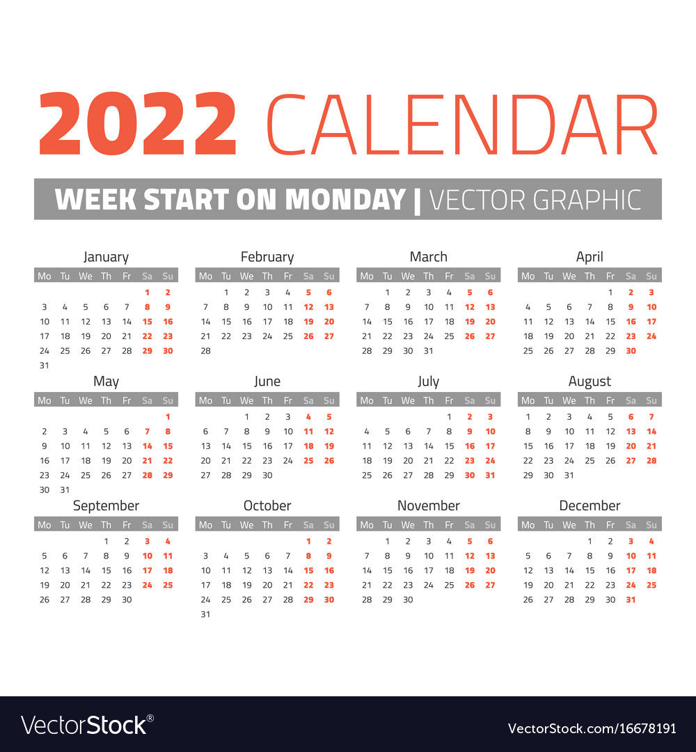 Printable Calendars 2022 Free