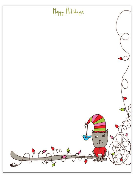 Christmas Letter Template