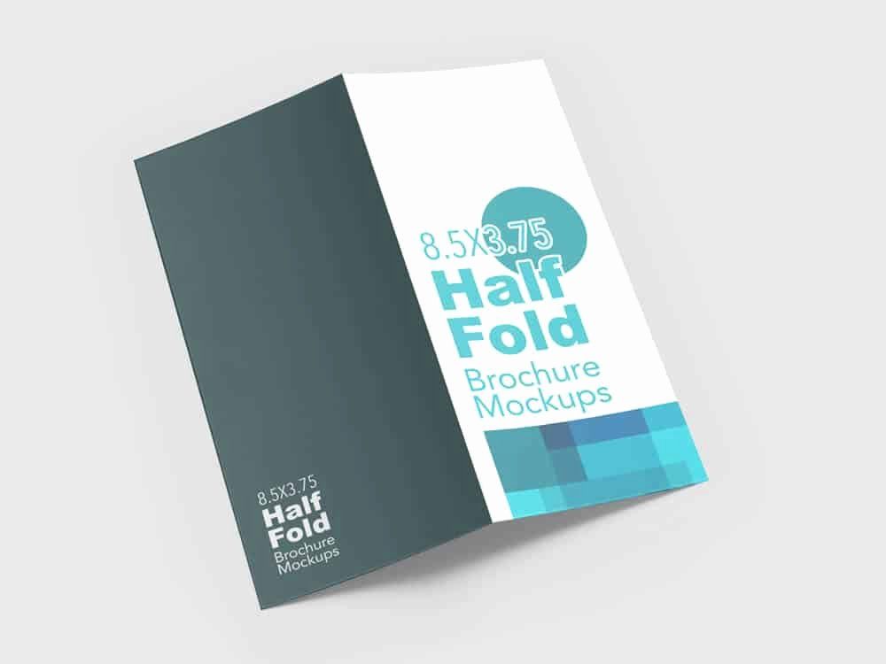 Half Fold Brochure Template