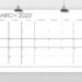 11×17 Printable Calendar 2023