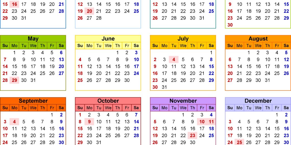 2023 Free Printable Calendar