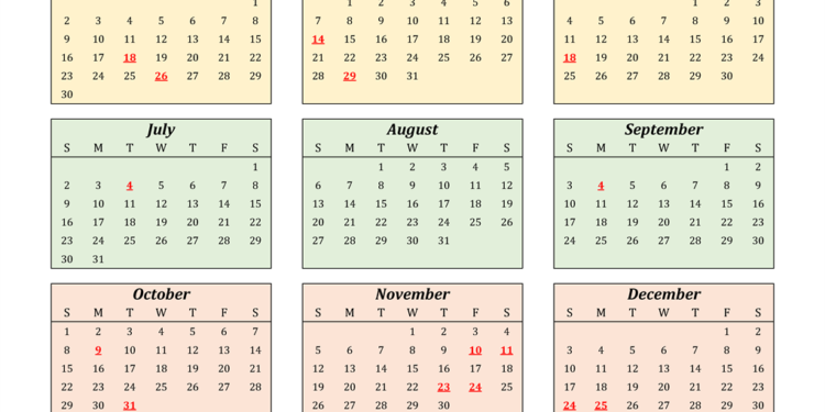 Free Printable Calendar With Holidays 2023