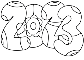 Free Printable Coloring Calendar 2023 For Kids