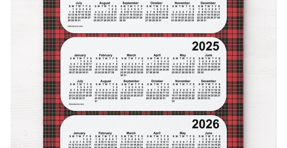 Printable Mouse Pad Calendar 2023