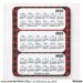 Printable Mouse Pad Calendar 2023