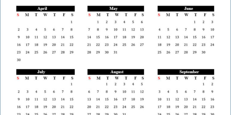 Daily Calendar Printable 2023