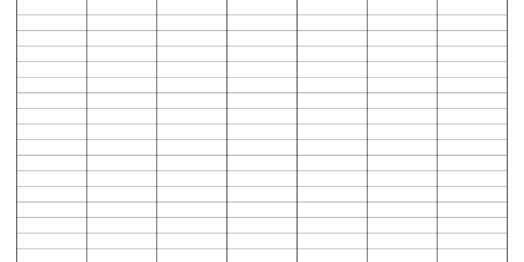 Blank Weekly Calendar Printable 2023