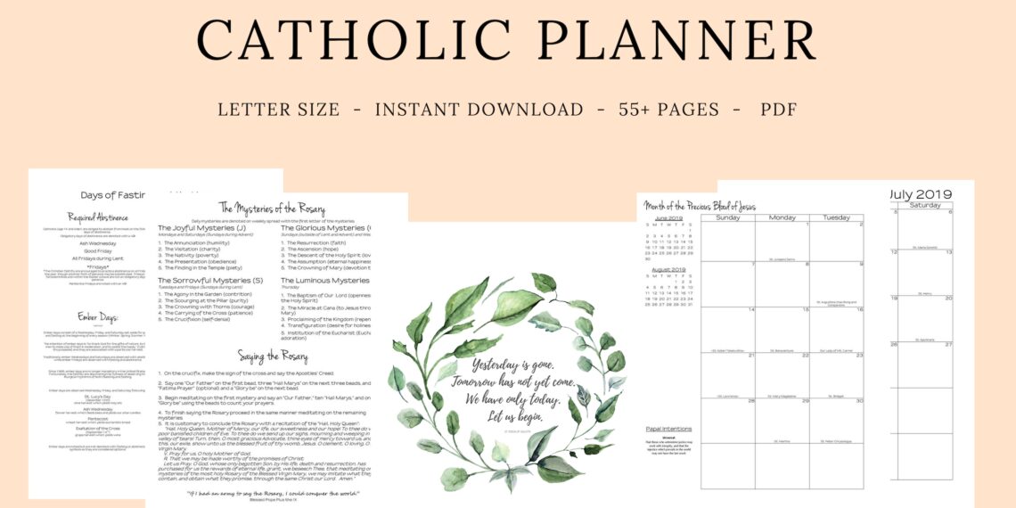 Printable Catholic Liturgical Calendar 2023