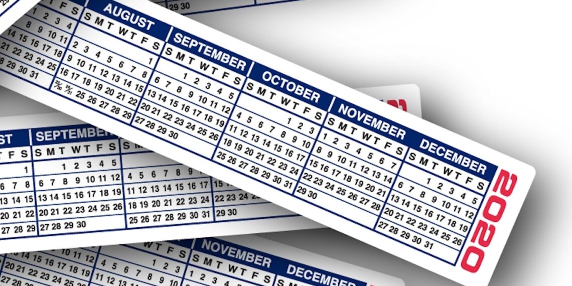 Printable 2023 Calendar Strip