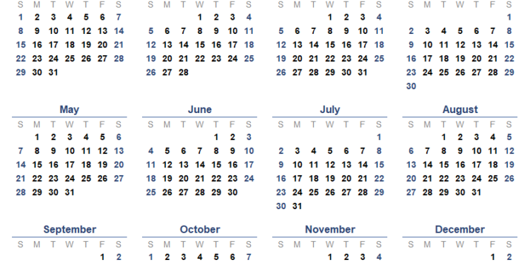 2023 Pdf Calendar Printable