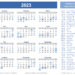 Large Print Free Printable 2023 Calendar With Holidays