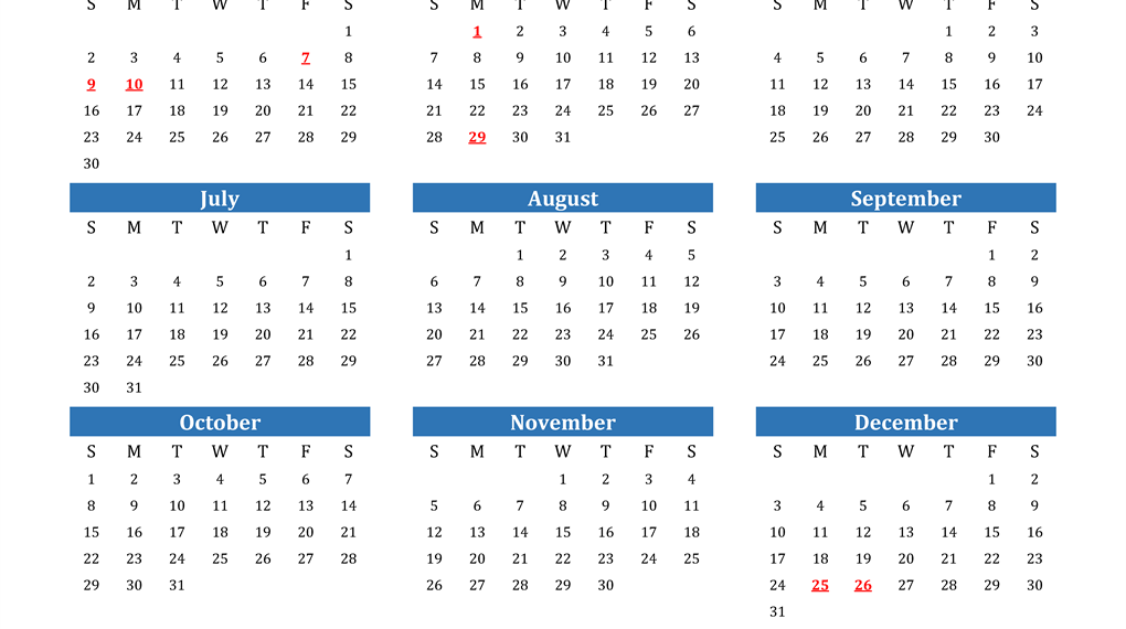 Calendar 2023 UK Bank Holidays Printable