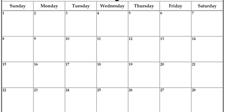 Free Printable January 2023 Calendar Pdf