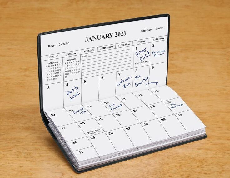 Pocket Size 2023 Calendar Printable