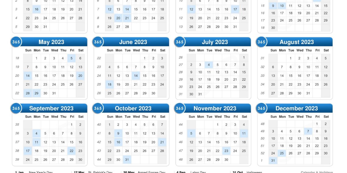 Weekly Calendar Printable 2023 8 Weekly Calendar Printable 2023