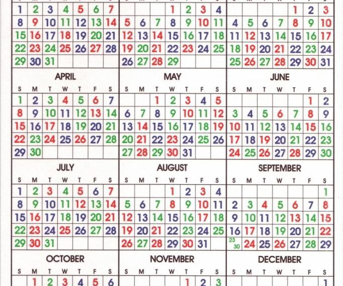 Printable Shift Calendar 2023