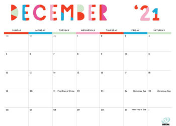 Imoms Printable Calendar 2023