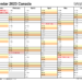 2023 Calendar Printable Pdf Canada Canada
