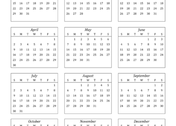 Printable 2023 Calendar Portrait