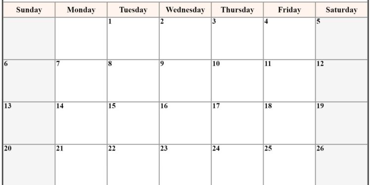 Printable Calendar 2023 August