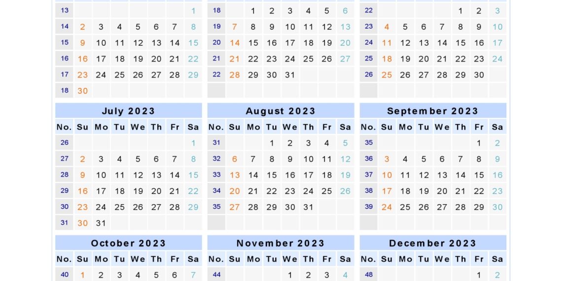 Free 2023 Printable Calendar 1 Page