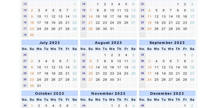 Free 2023 Printable Calendar 1 Page